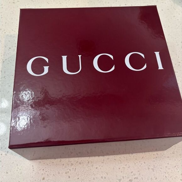 NEW Gucci Gray SUEDE Leather Belt with Silver GG Buckle size 95/38 - Picture 11 of 12